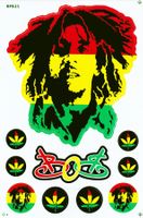 Sticker Aufkleber Bob Marley Reggae
