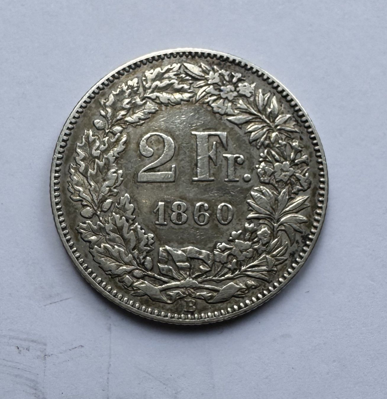 Tutti le monete: 1860 2 Franken ss+ – Usato da Kirchberg SG venduto da Helveticus00