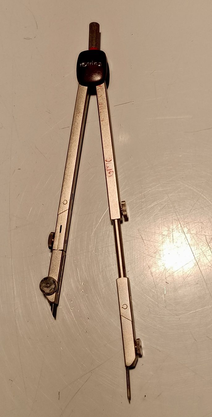 Compassi: Rotring Geometrie Zirkel – Usato da Sitterdorf venduto da imsis 2
