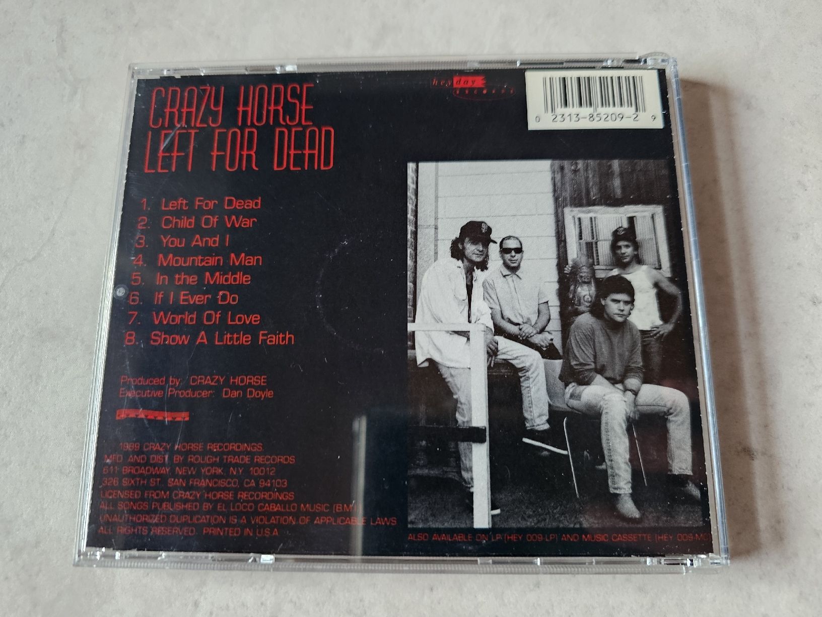 CDs: Crazy Horse  -  Left For Dead – Gebraucht aus Schneisingen von backstore24 1