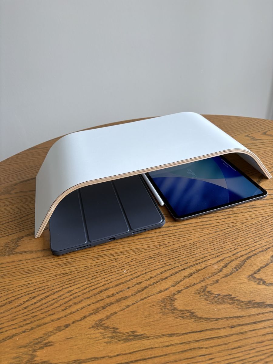 Staffa per monitor: Monitor / laptop Stand IKEA SIGFINN  good condition – Usato da Adliswil venduto da GermanK 4