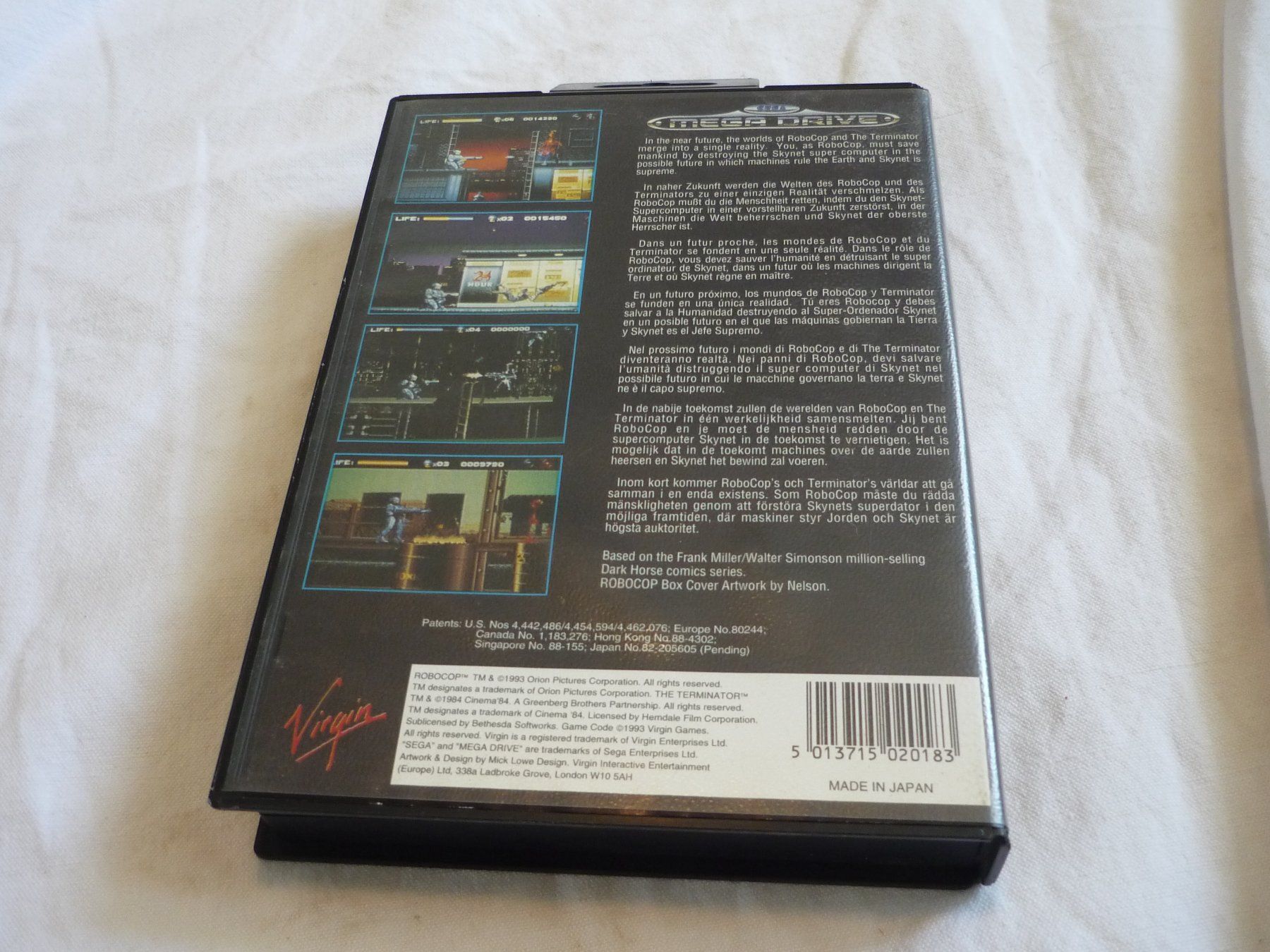 Sega Giochi: Videospiel - Sega Mega drive 16 - Robocop vs Terminator – Usato da Beringen venduto da zzRegal 2