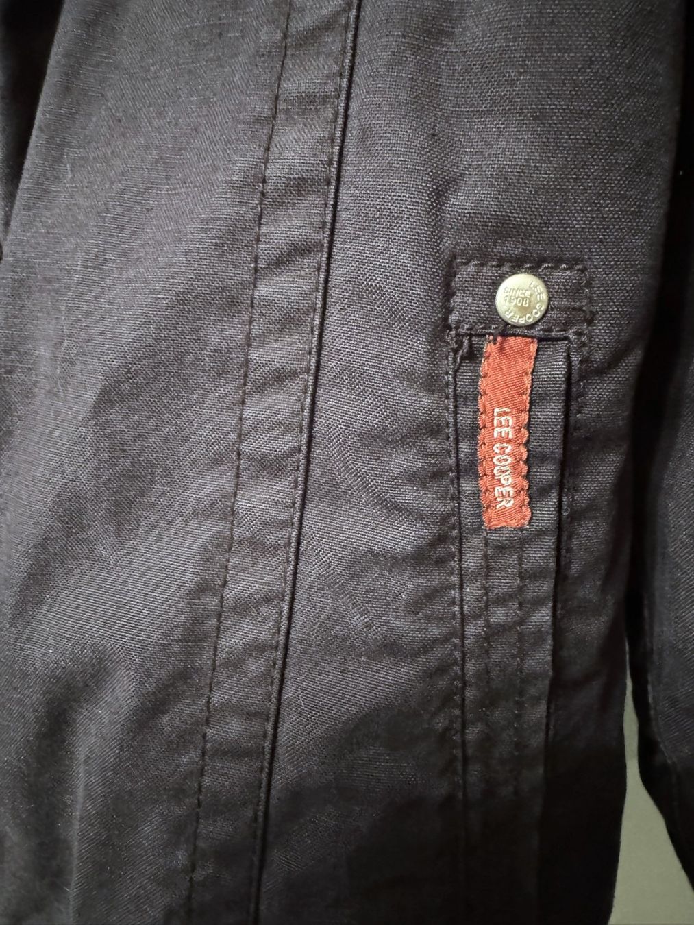 Lee Giacche: Lee Cooper Herren Jacke, Grösse L, Schwarz, – Usato da Uhwiesen venduto da fel_5ghs 2