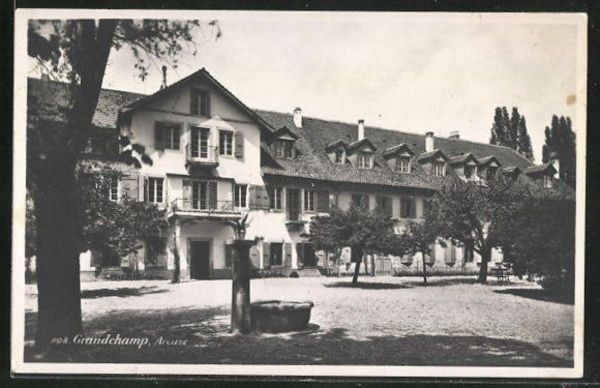 Cartoline postali: Grandchamp, Areuse, circulée 1949 – Usato da Frauenfeld venduto da POML