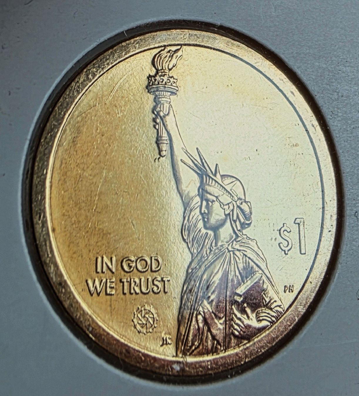 Tutti le monete: AMERIKA DOLLAR 2021 D UNZ. – Usato da winterthur venduto da CoinPassion 2