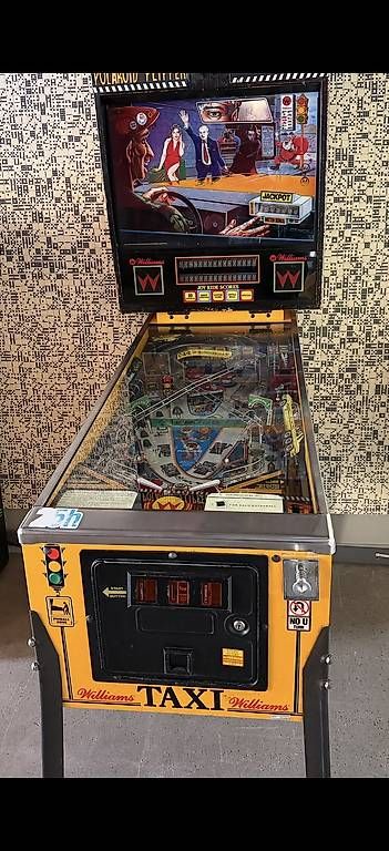 Flipper: Williams "Taxi Pinball (1988)" – Usato da Dübendorf venduto da mar_mv6p