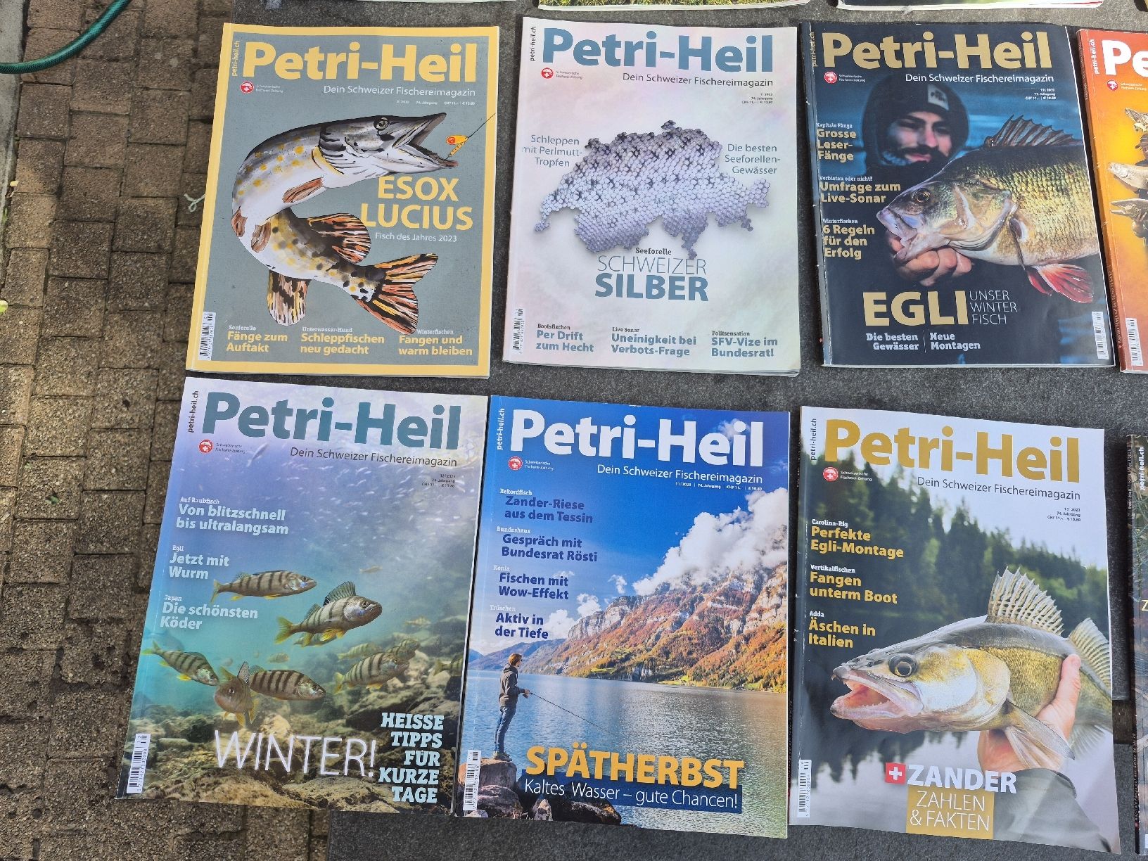 Riviste & Magazine: Petri-Heil Schweizer Fischereimagazine – Nuovo (secondo la descrizione) da Baar venduto da Sb6 1