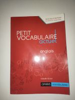 Petit vocabulaire d'anglais