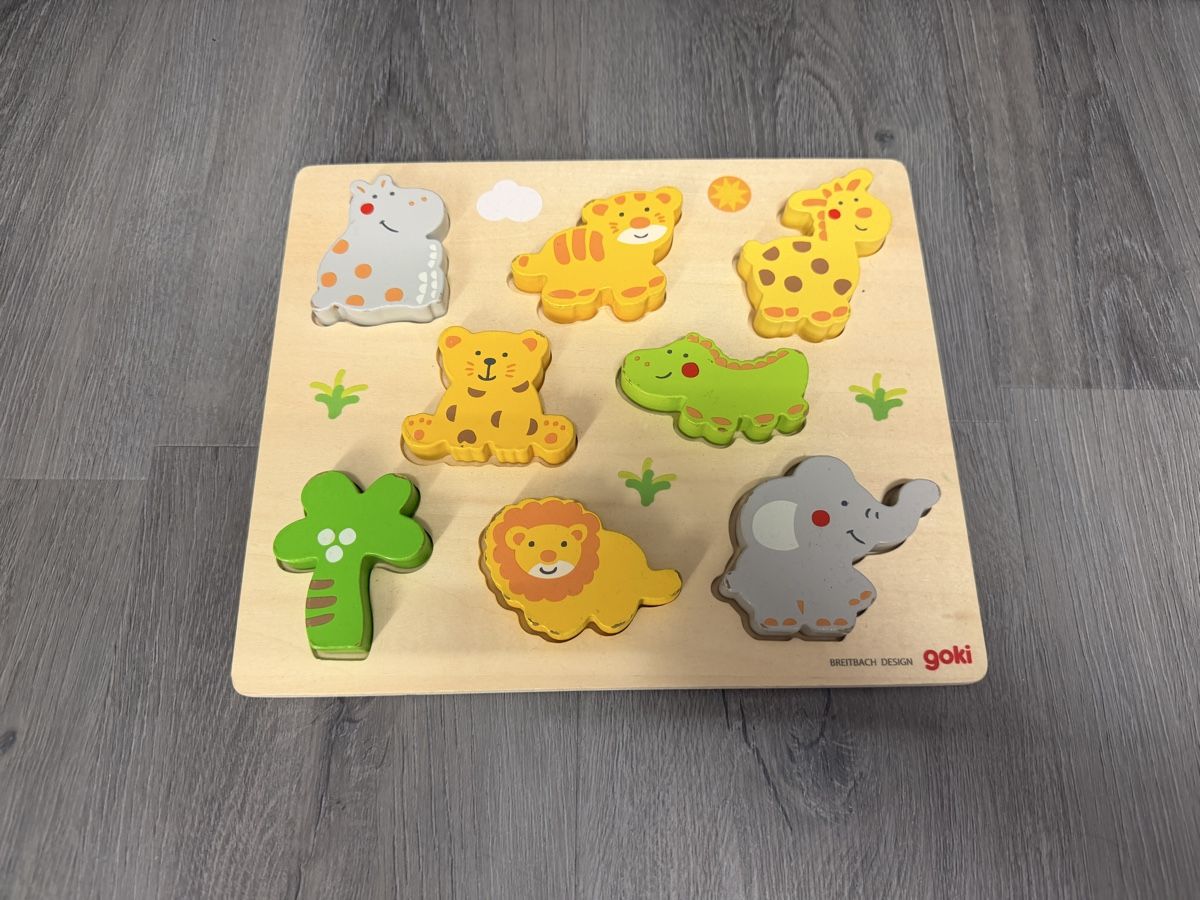Puzzle: Goki Holzpuzzle Tiere – Usato da Zürich venduto da f_c_barcelona