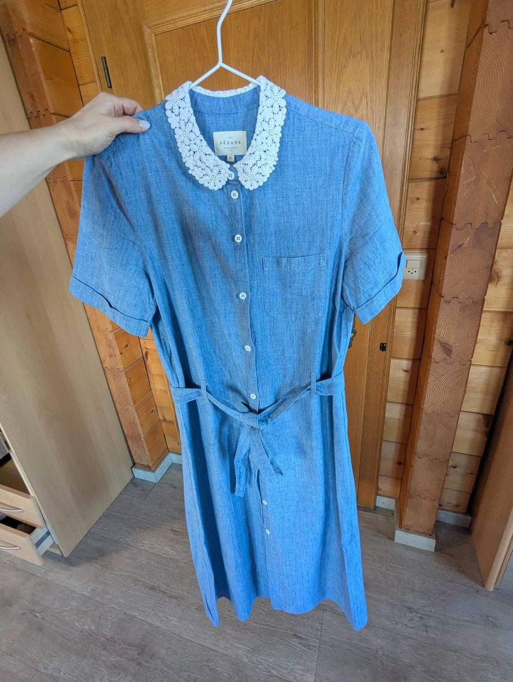 Sezane Vestiti: Sezane chambray dress – Nuovo (secondo la descrizione) da Altendorf venduto da jak_lkk8 1