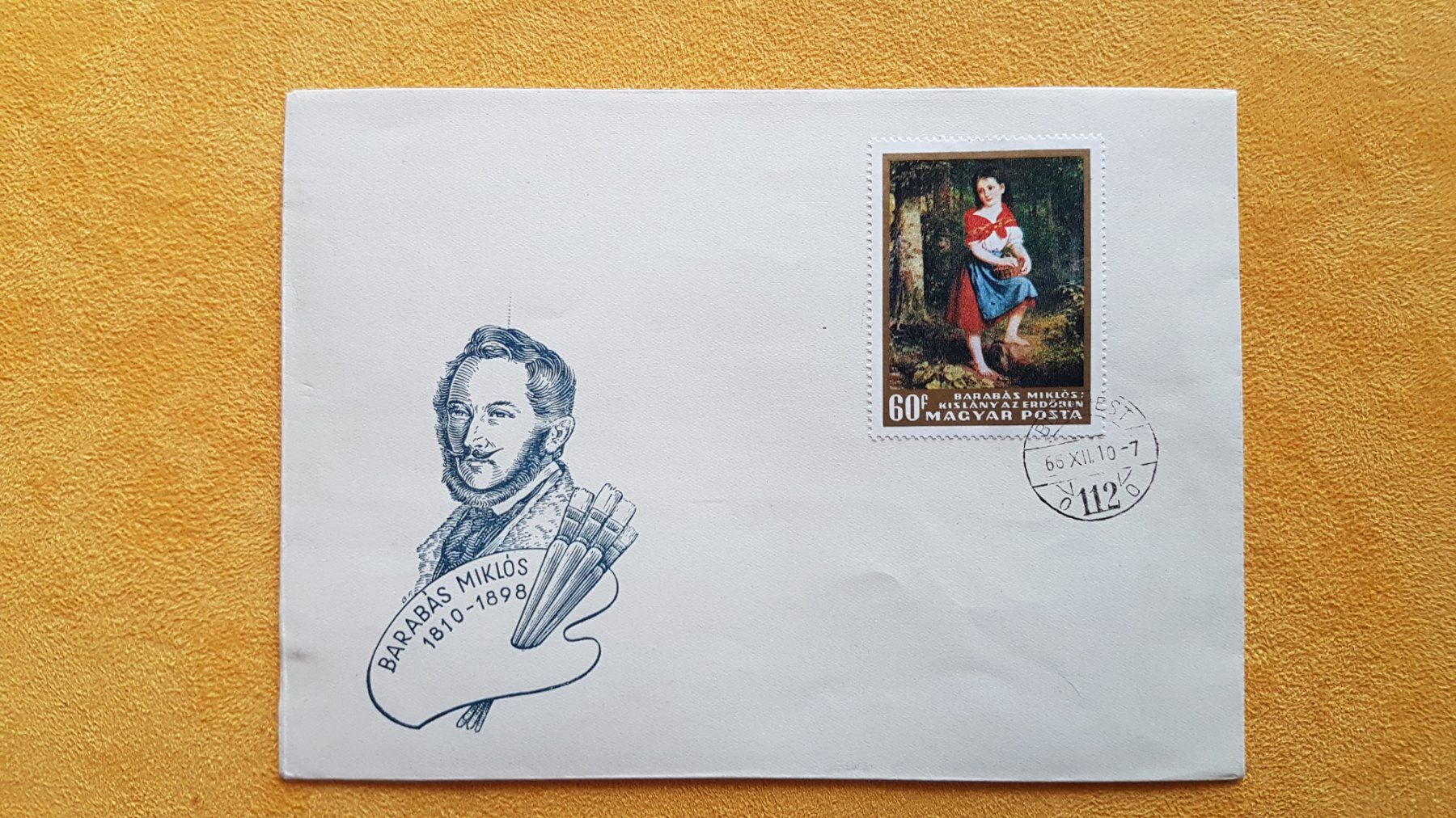 Tutti i francobolli: FDC - Barabas Miklos / Maler  - Ungarn 1966 – Nuovo (secondo la descrizione) da Reinach BL venduto da Dexy62