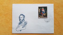 FDC - Barabas Miklos / Maler  - Ungarn 1966