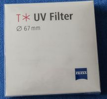 UV  FILTER  ZEISS T*  67 mm  NEU  UND  ORIGINALVERPCKT