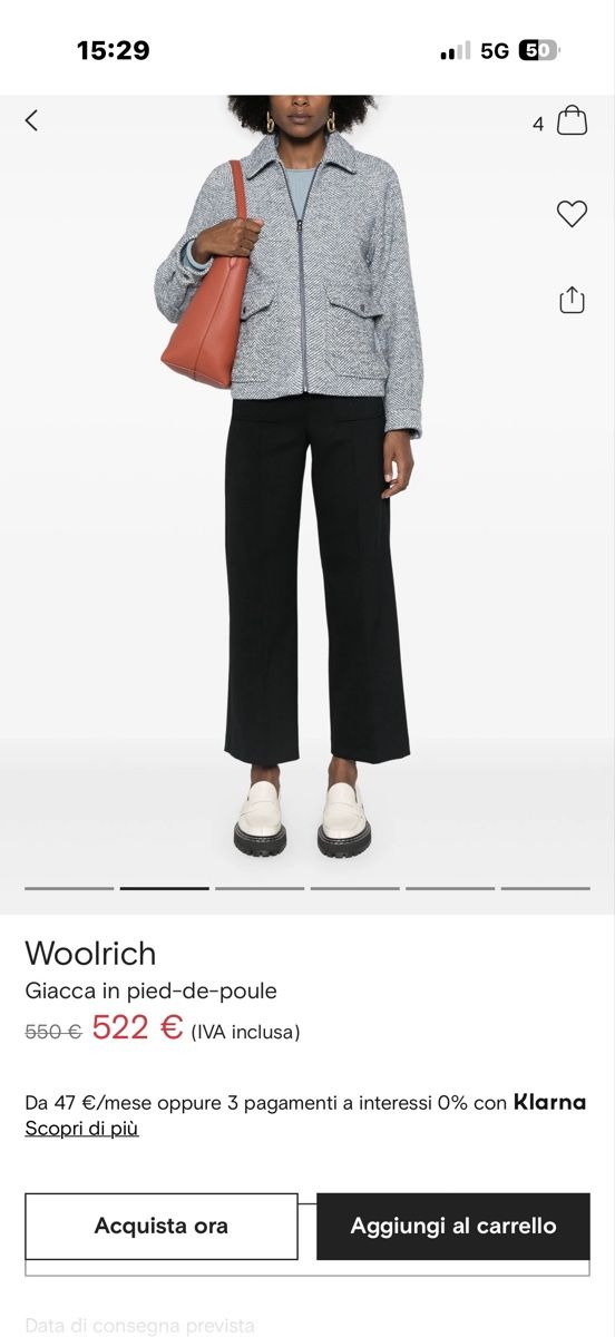 Woolrich Giacche: Wool rich jacket  – Nuovo (secondo la descrizione) da Paradiso venduto da Under_sun 1