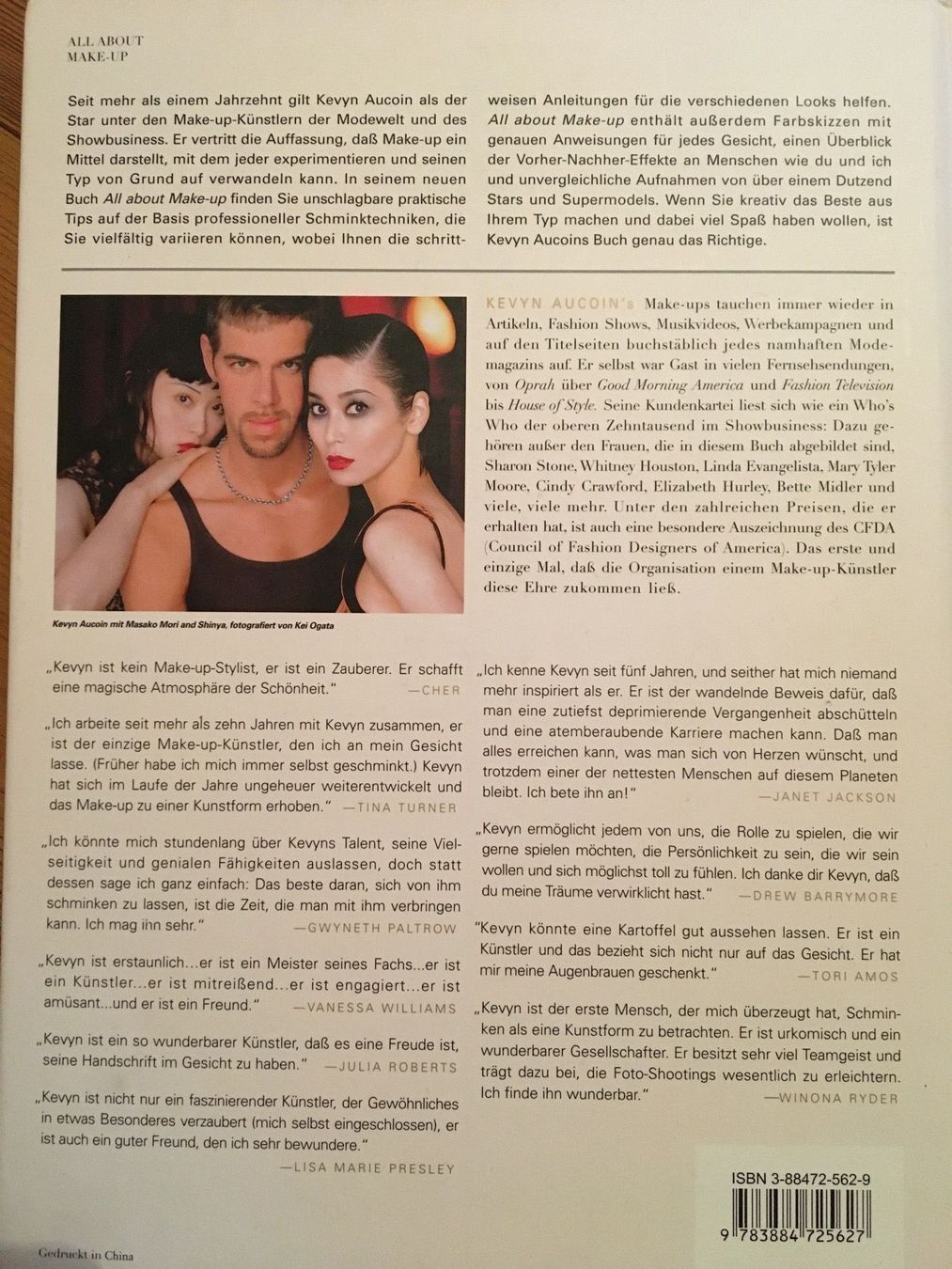Libri: Kevyn Aucoin All about Make-up – Usato da Siebnen venduto da Starlauf 1