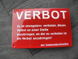 VERBOTS-EMAILSCHILD