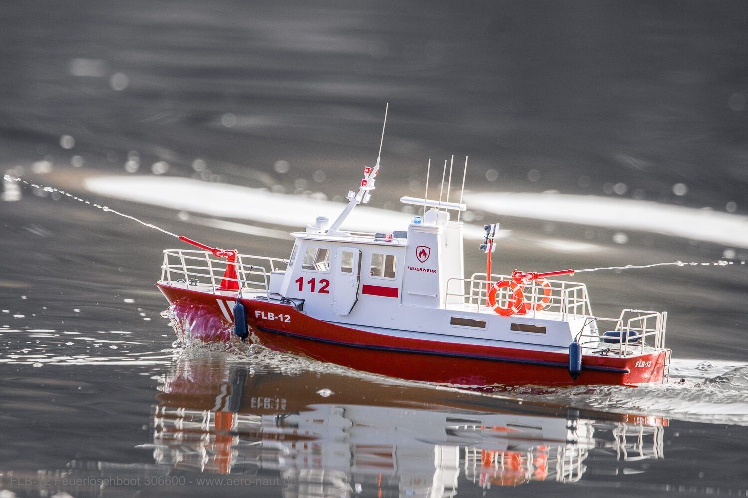 Modellismo RC: Aeronaut Feuerlöschboot FLB-12, Bausatz – Nuovo e nell'imballaggio originale da Horgen venduto da RcModell 9