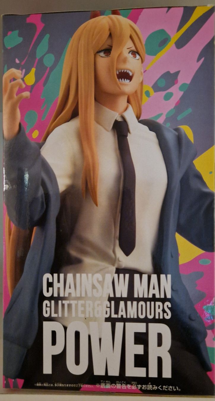 Bandai Statuette: Chainsaw Man Glitter & Glamours Power 23 cm – Nuovo e nell'imballaggio originale da St-Imier venduto da ATTAKSHOP 2