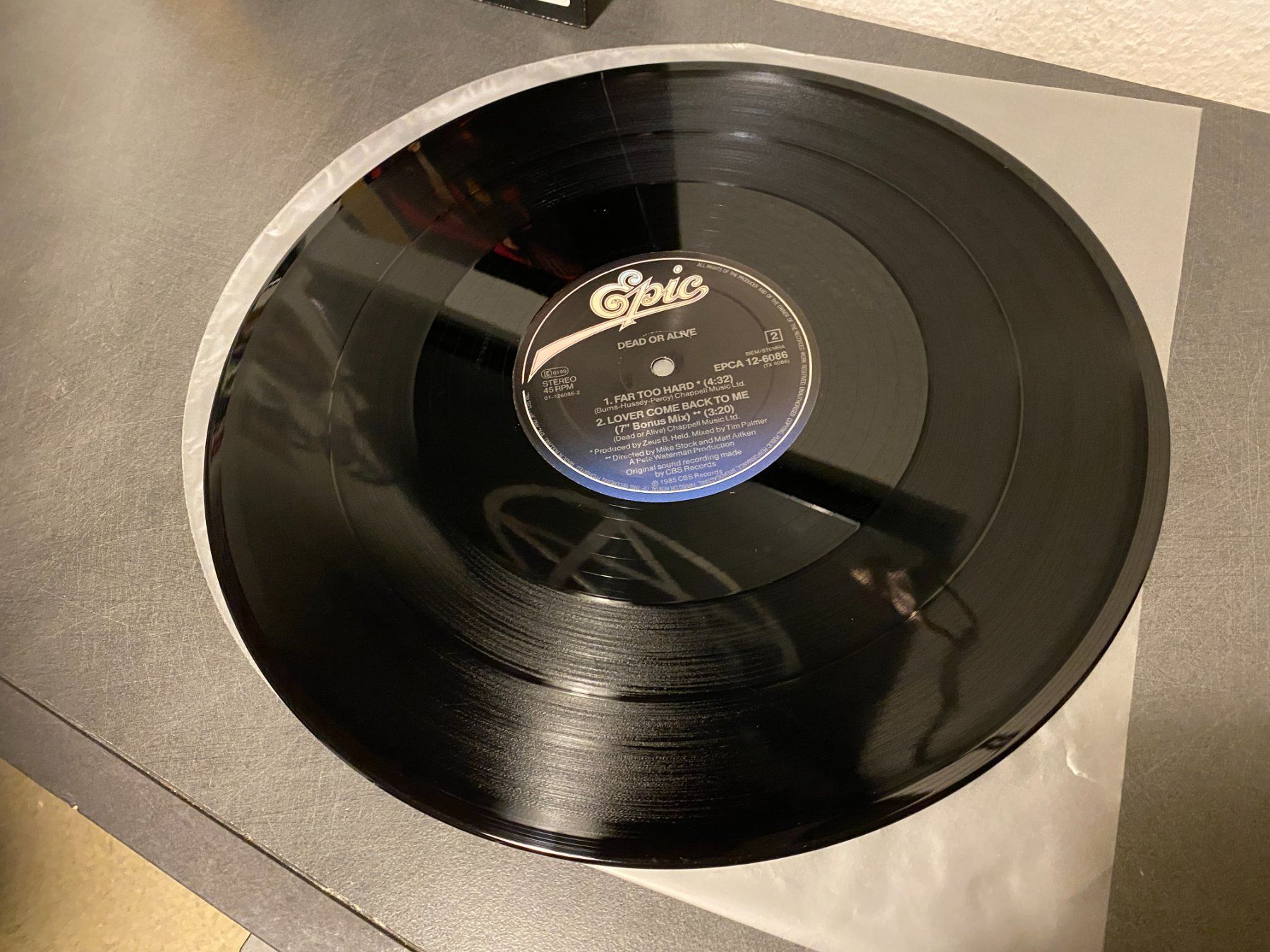 Schallplatten: Dead Or Alive Maxi Single – Gebraucht aus Basel von VinylLover68 2