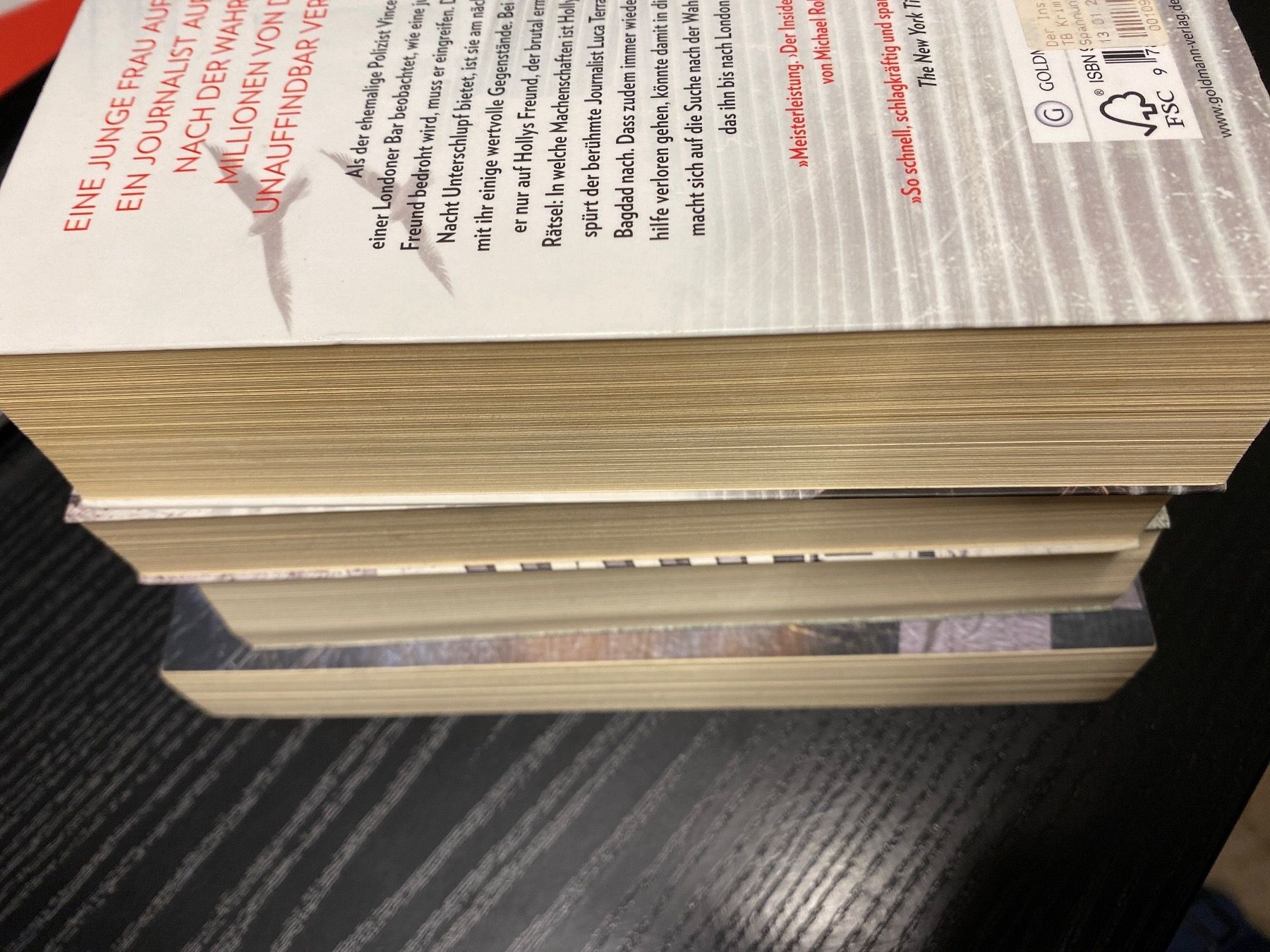 Libri: 4 x Hochspannung mit Michael Robotham – Usato da Erlinsbach SO venduto da Silverstorm 3
