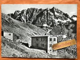 Silvrettahütte mit Verstanklahorn 1970er Jahre Schweiz