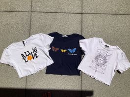 Sommer T-Shirt Set, Gr. XS-S