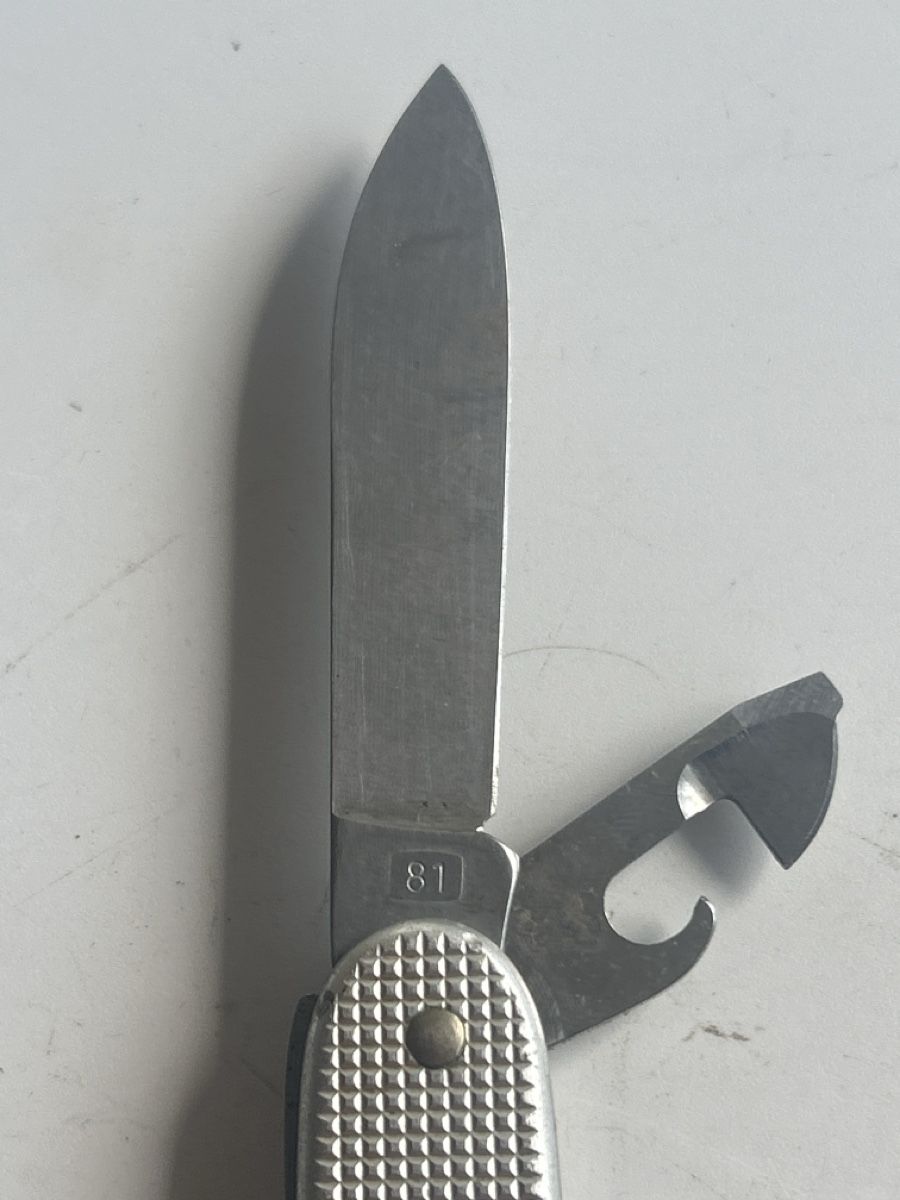 Victorinox Taschenmesser: Taschenmesser Wenger 1981 Stainless(S29) – Gebraucht aus Neuenhof von SchnaeppliAllerlei 1