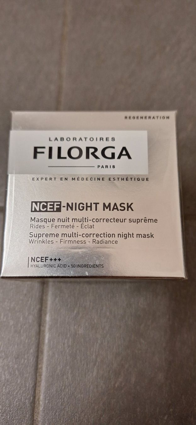 Cura del viso: Filorga, NCEF- Masque Nuit Multi-correcteur Suprême – Nuovo e nell'imballaggio originale da Lussery-Villars venduto da pousinete02