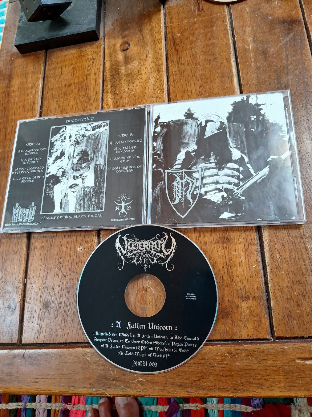 CDs: nocternity - a fallen... – Gebraucht aus St-Cergue von VeganWarrior