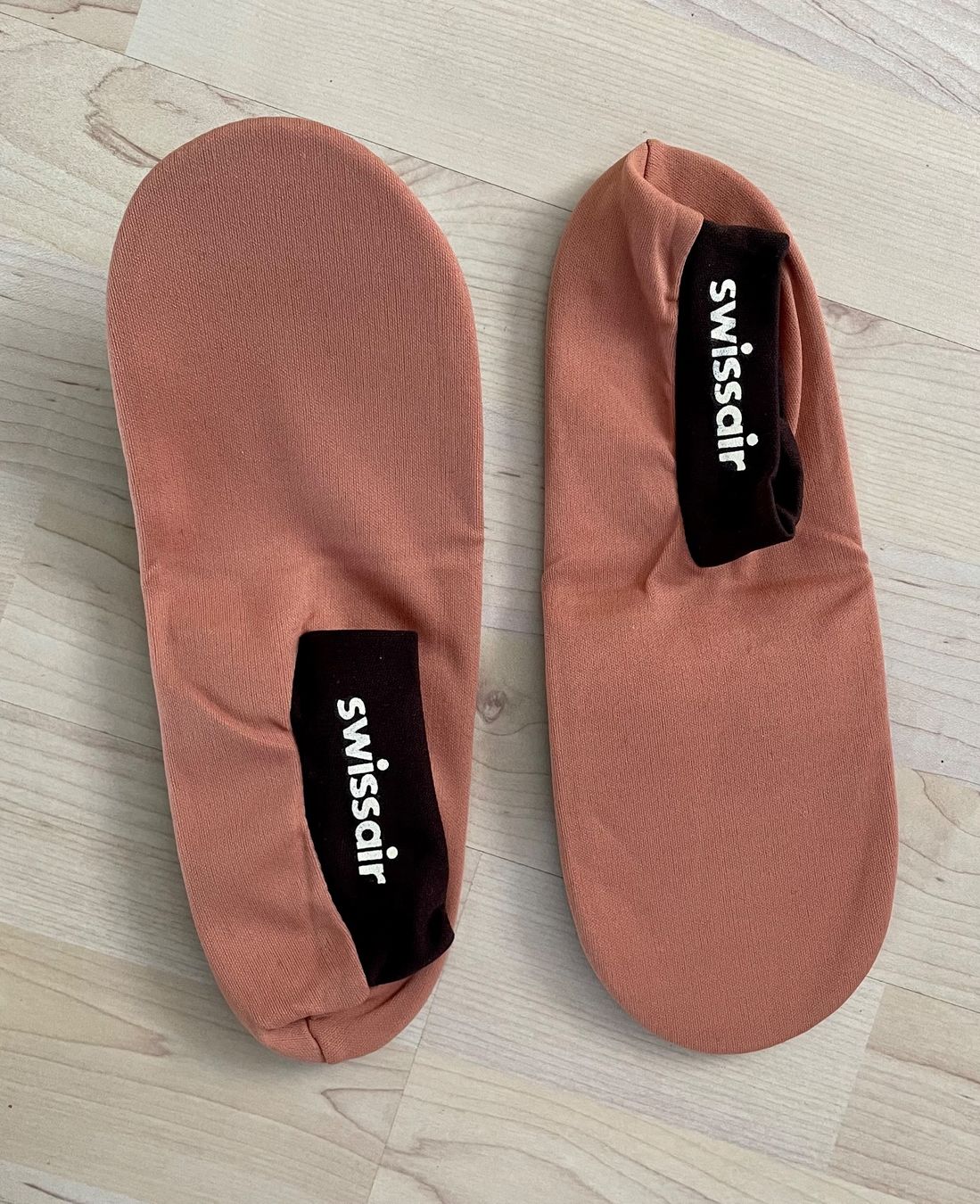 Calze: Swissair Kult-Socken, one size, hellbraun – Nuovo e nell'imballaggio originale da Wallbach venduto da paxnic 2