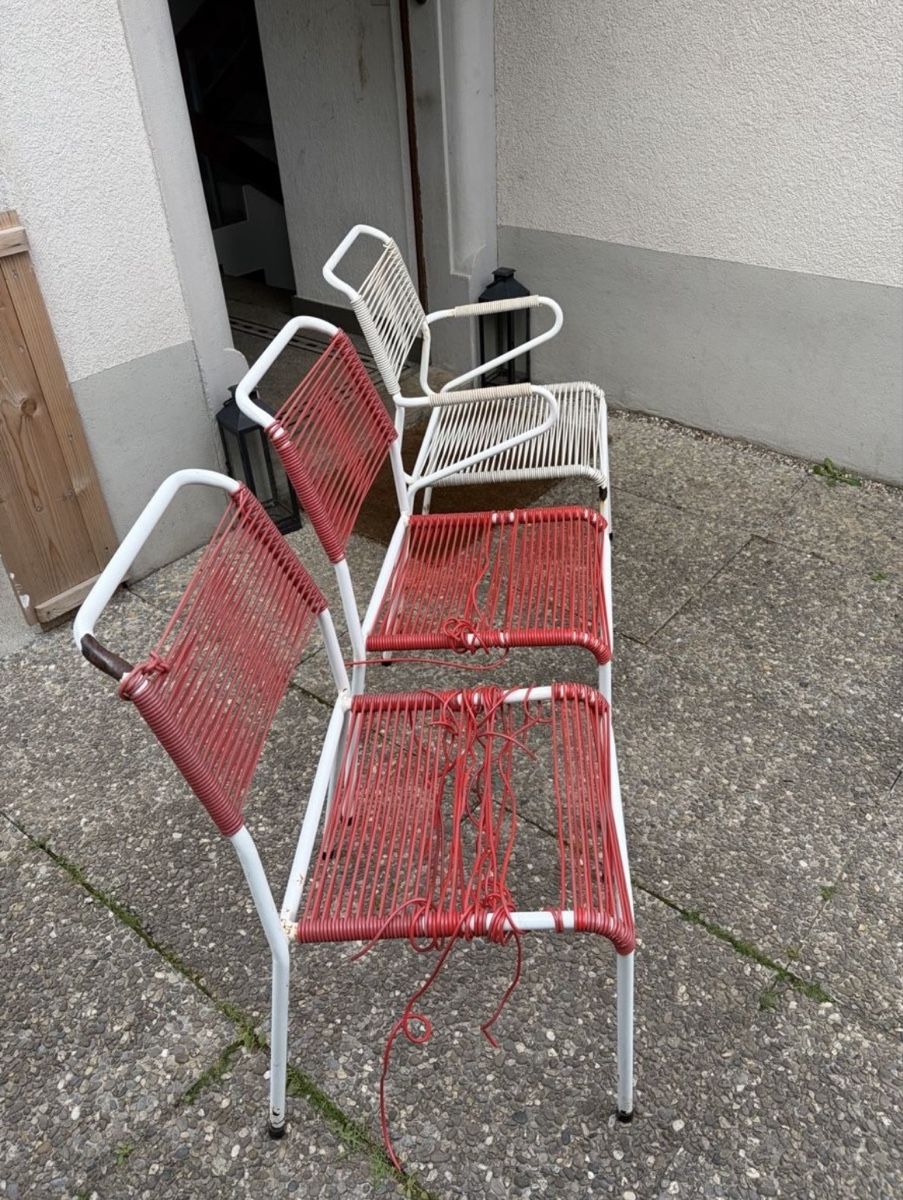 Sedie: Spaghetti Stühle, Gartenstühle, Stühle – Usato da Wohlen AG venduto da Ralf2000 1