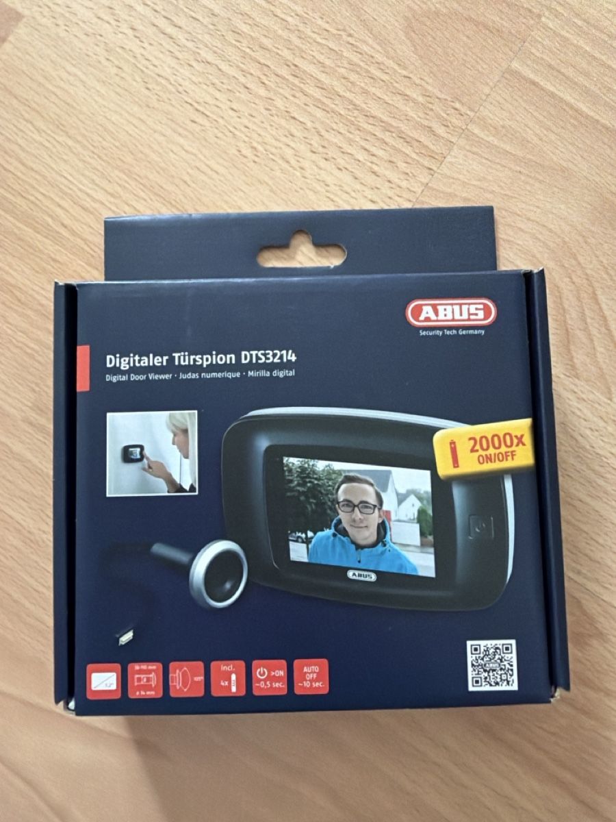 Videocamere: Abus Digitaler Türspion DTS3214 – Nuovo e nell'imballaggio originale da Rorschach venduto da kaj_jw9m