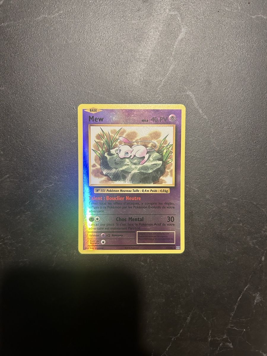 Cartoline: Carte Pokémon Mew reverse 53/108 – Usato da Echallens venduto da zor_xdq5
