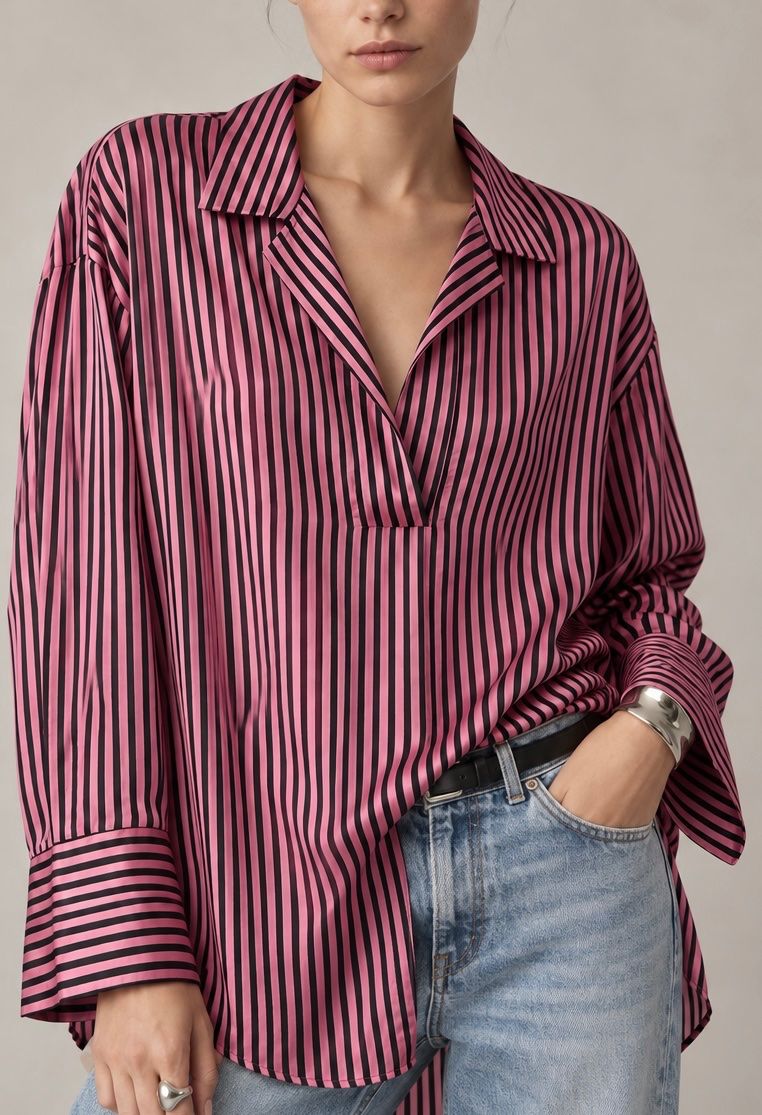 Camicette: Rough Studios Oversize Seidenbluse - Gr. M – Usato da Illnau venduto da Monkky
