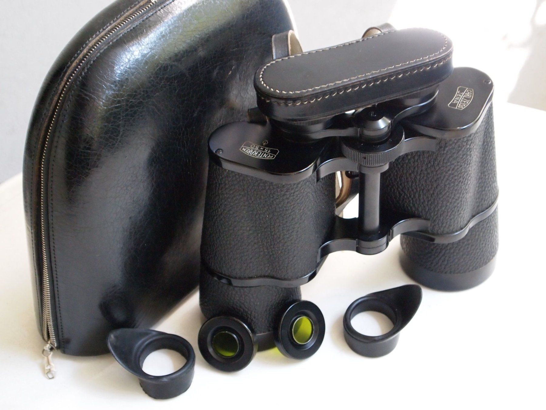 Zeiss Feldstecher: CARL ZEISS Jena Gelbfilter mit Aufsatzring – Gebraucht aus Egnach von ASTROFRITZ 2