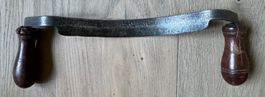 Antikes Zieheisen Zugmesser Schäleisen Werkzeug 33 cm