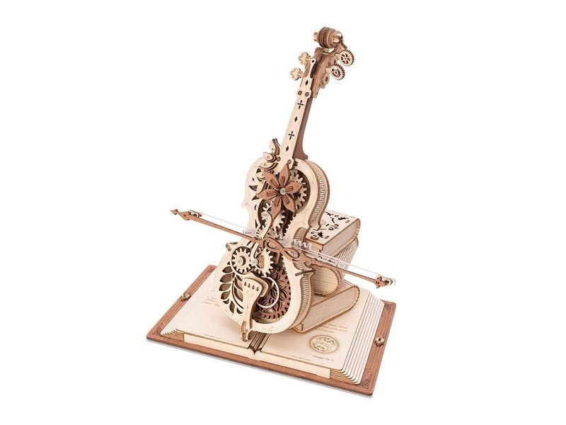Puzzle: Rokr Bausatz Magic Cello 3D-Holzpuzzle  – Nuovo e nell'imballaggio originale da Ermensee venduto da Ermensee1