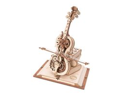 Rokr Bausatz Magic Cello 3D-Holzpuzzle 