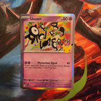 Pokemon Unown EN 30C 072/128 Holo