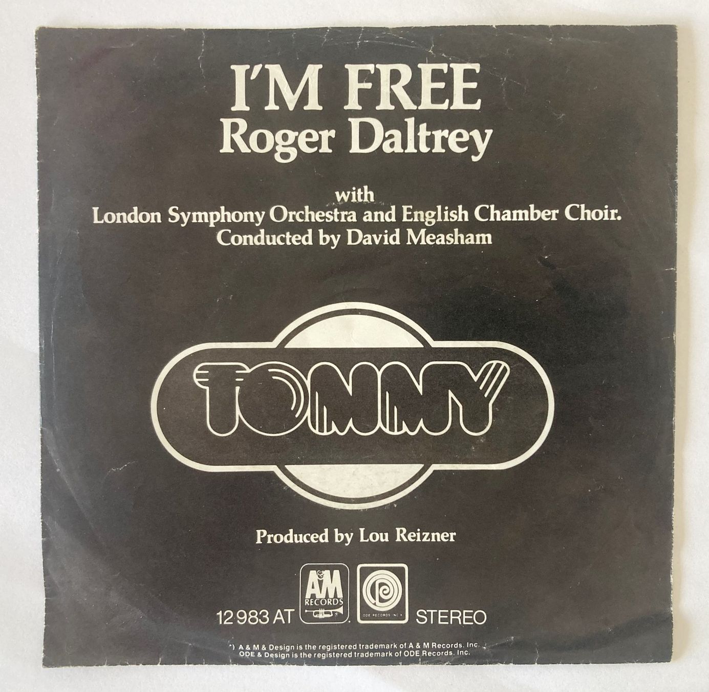 Vinyles: ROGER DALTREY - I'M FREE – D'occasion à Bottens par hotter-than-hell 1