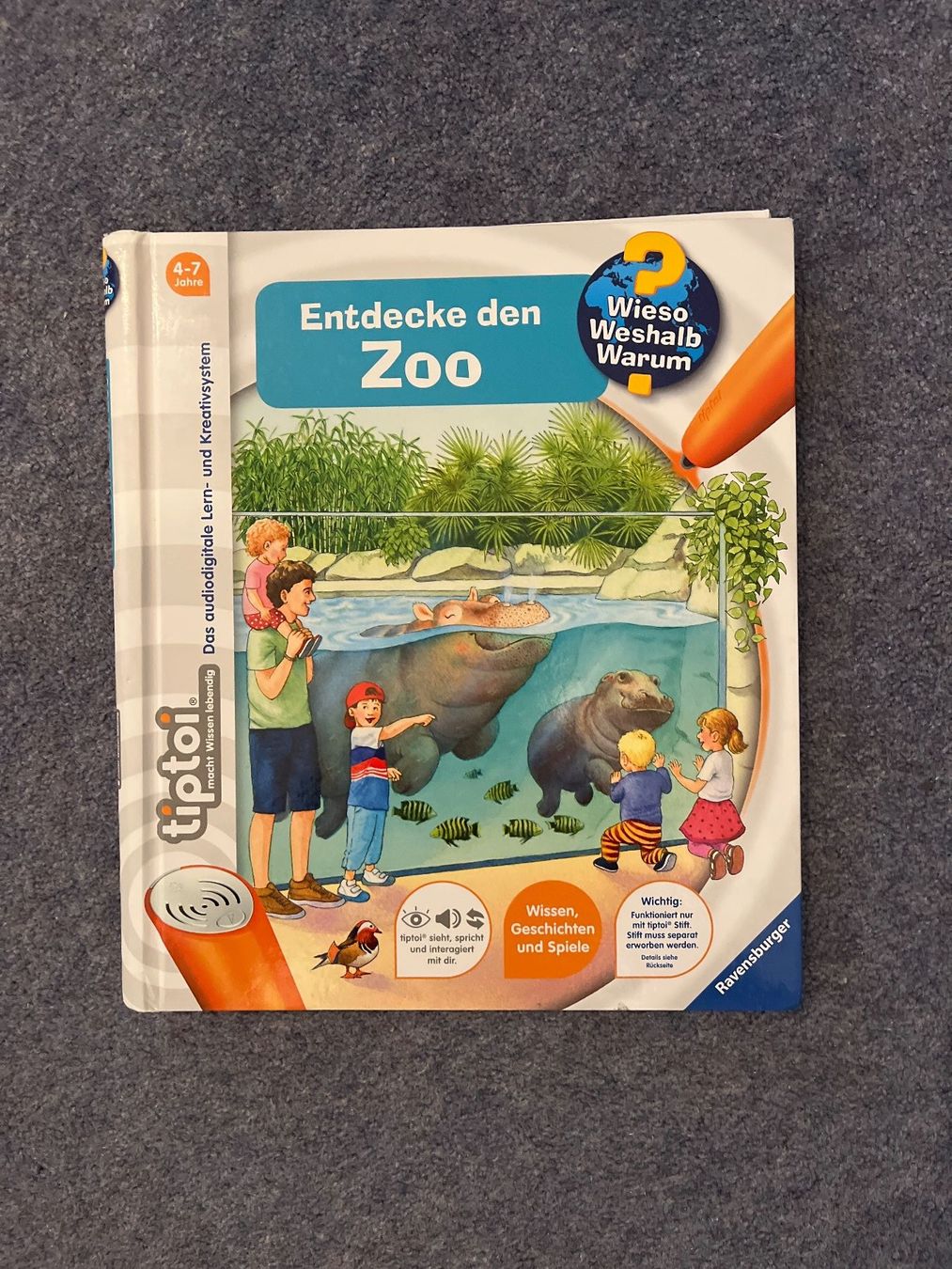 Bücher: tiptoi Entdecke den Zoo – Gebraucht aus Unterlunkhofen von FadigerFaden