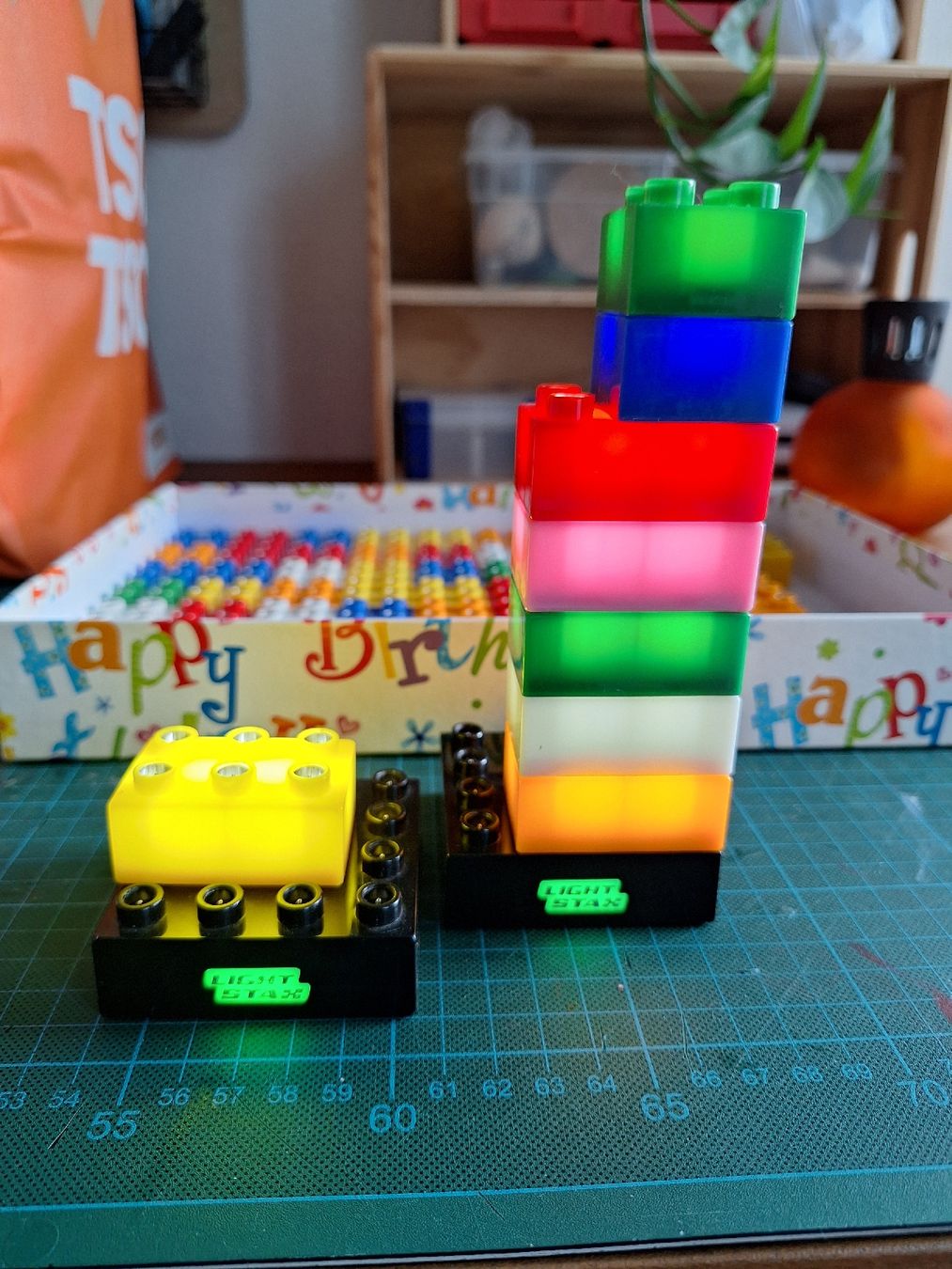 Giocattoli: Lego Light Stax Bausteine, Leuchtsteine – Usato da Bülach venduto da ML001