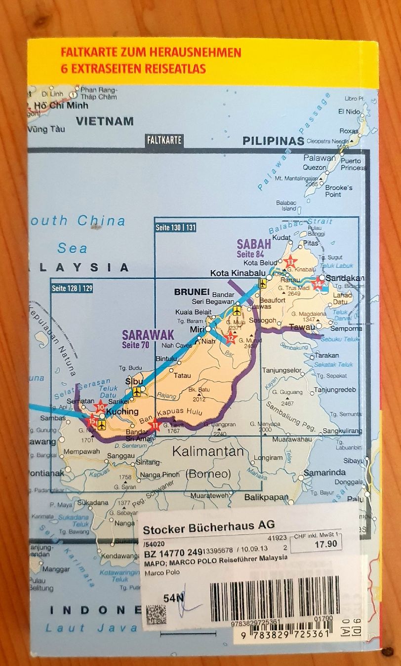 Libri: Marco Polo Reise Handbuch Malaysia – Usato da Emmenbrücke venduto da kelia02 1