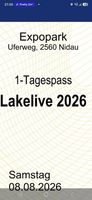 2 tickets für lakelive am Samstag 