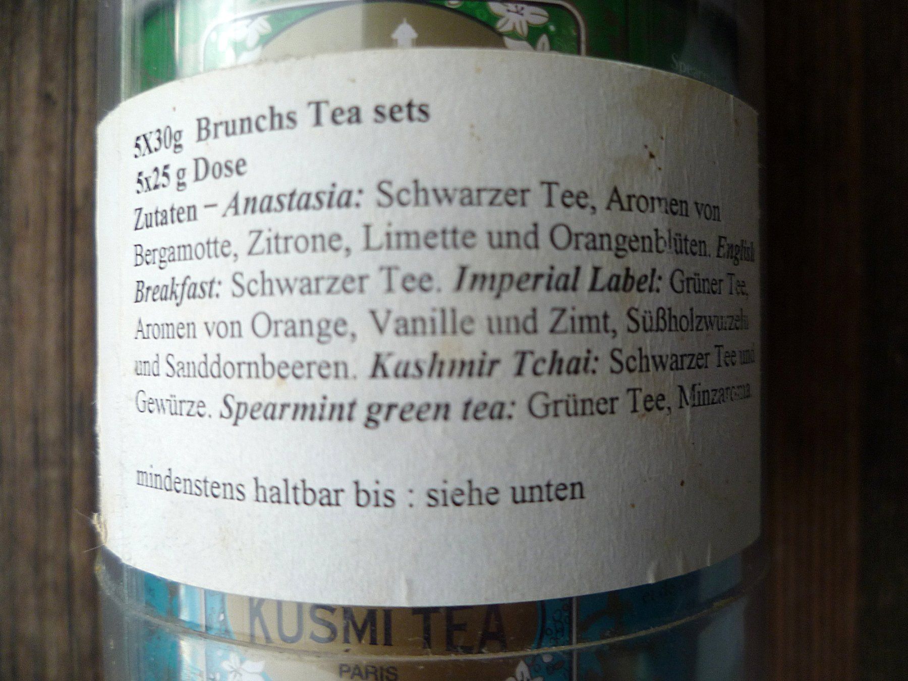 Altro in Decorazioni & Accessori: Dosen Kusmi Tea – Usato da Aarau venduto da Rdodger 3