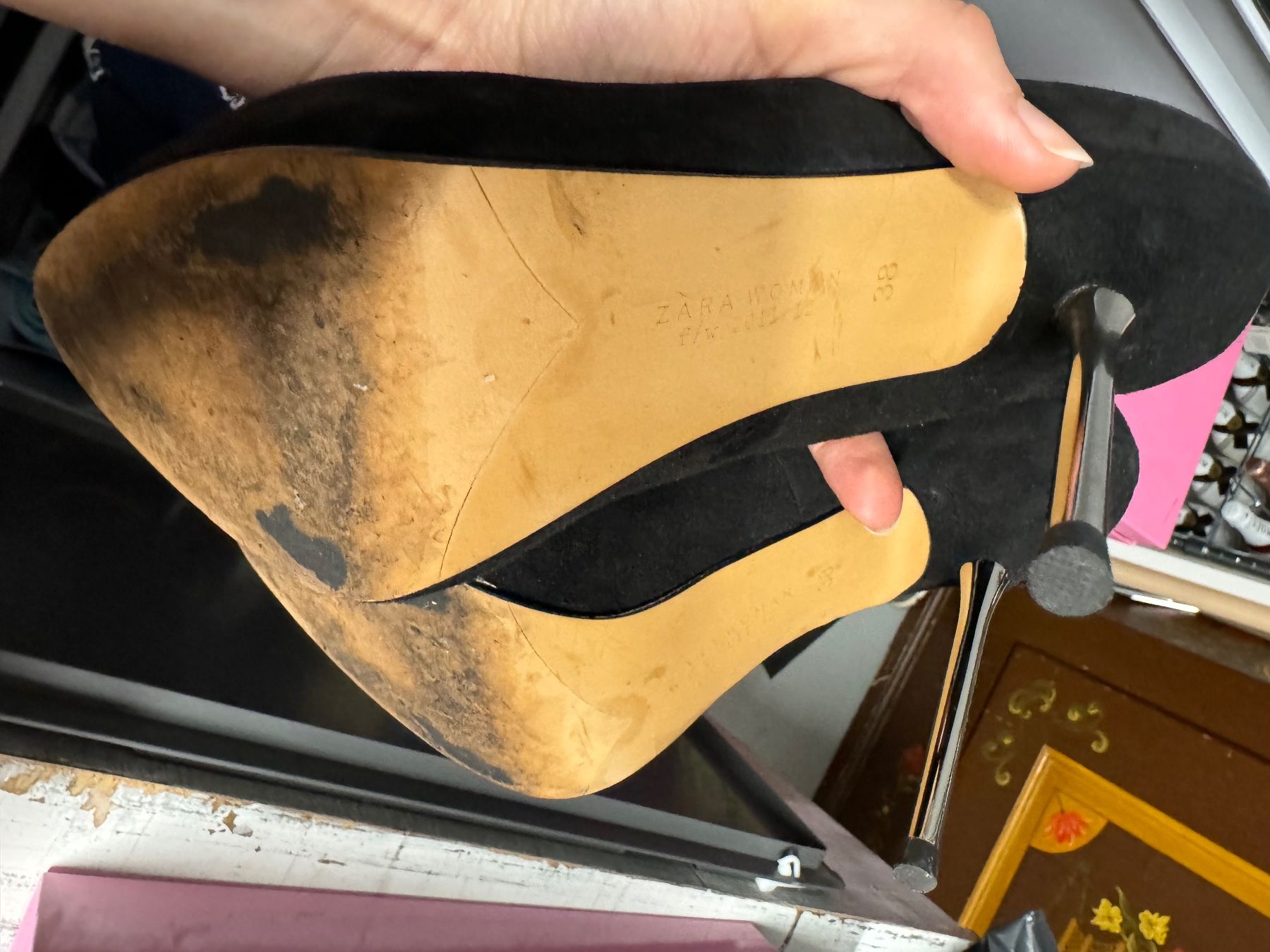 Zara Damenschuhe: High Heels, schwarz, Zara, 38 – Gebraucht aus Küsnacht ZH von ToddyGinger 8