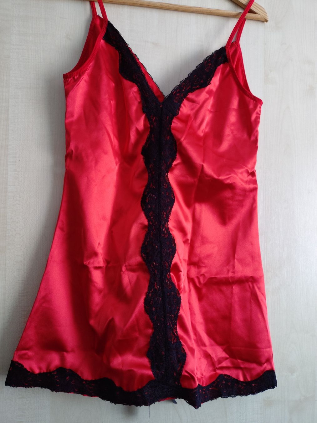 Sonstige Unterwäsche: Negligee Rot mit Spitze, Gr. M, Neu! – Neu und originalverpackt aus Steinmaur von Cinderella309 1
