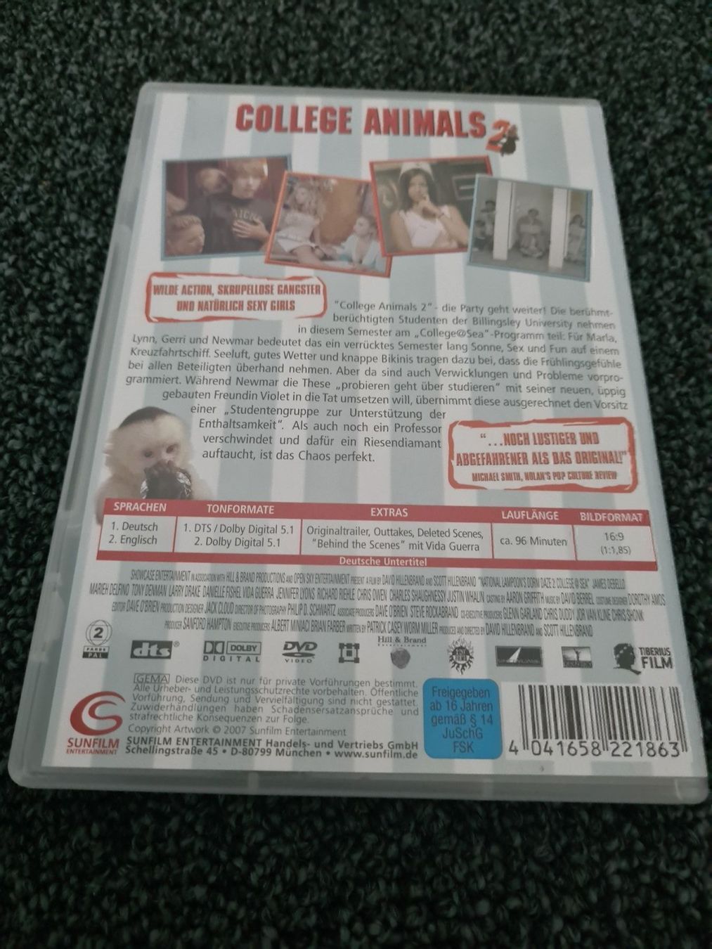 Tutti i DVDs: COLLEGE ANIMALS 2(8783) – Usato da Ruswil venduto da M71 1