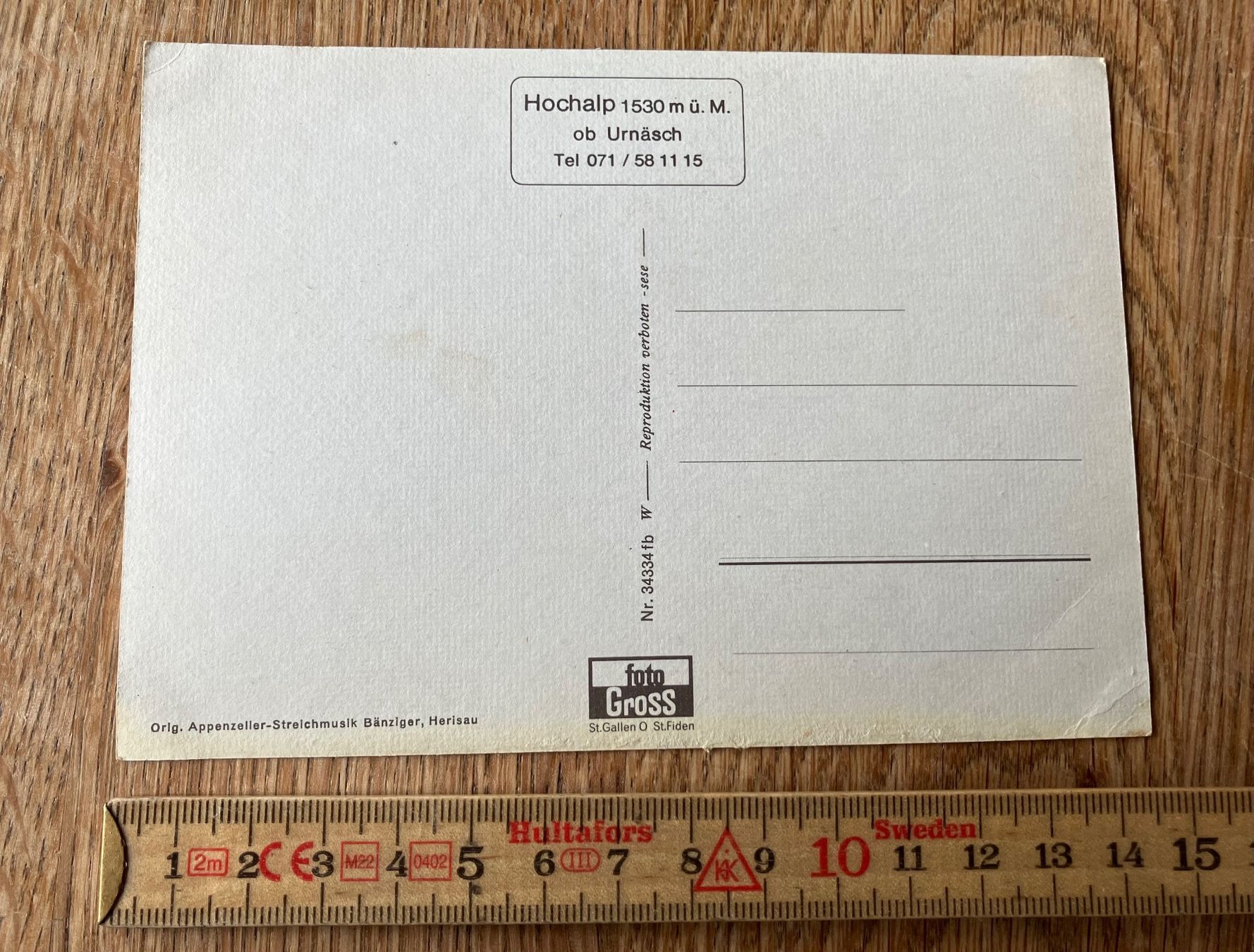 Cartoline postali: Ansichtskarte Appenzeller – Usato da Waldstatt venduto da breitaxt 1
