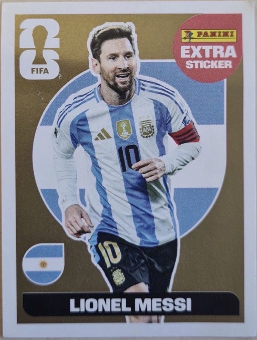 Panini Carte collezionabili: GOLD MESSI Extra Panini TOP ZUSTAND! 🔥 – Nuovo (secondo la descrizione) da Stäfa venduto da greety1981
